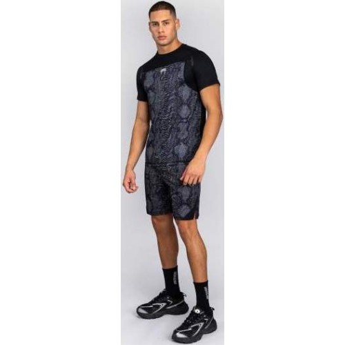Venum G-Fit Scales Dry-Tech T-Shirt - Black/ Charcoal Grey