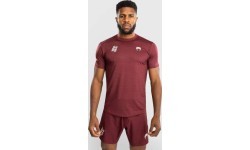Venum x Ares Dry-Tech vyriški marškinėliai, bordo