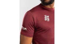 Мужская футболка Venum x Ares Dry-Tech, бордовая