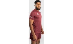 Venum x Ares Dry-Tech vyriški marškinėliai, bordo