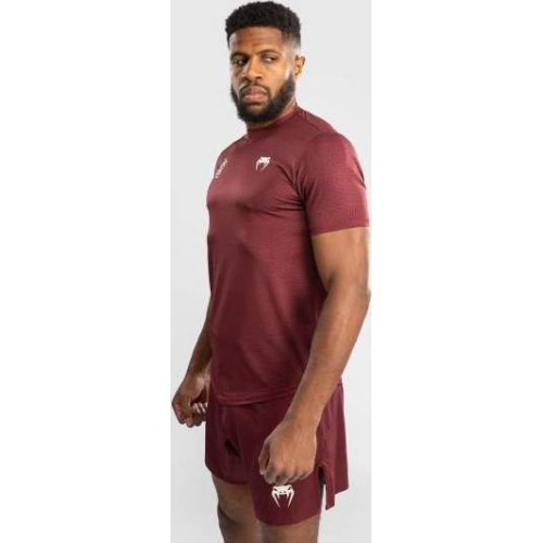 Venum x Ares Dry-Tech vyriški marškinėliai, bordo