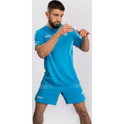 Venum x WOW FC Dry-Tech T-Shirt - Pacific Blue