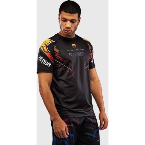 Venum x TEKKEN 8 Dry-Tech T-Shirt Yoshimitsu - Black/Orange