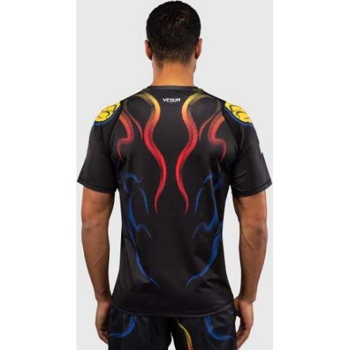 Venum x TEKKEN 8 Dry-Tech T-Shirt Yoshimitsu - Black/Orange