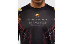 Marškinėliai Venum x TEKKEN 8 Dry-Tech Yoshimitsu, juodi/oranžiniai