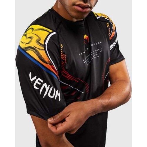 Venum x TEKKEN 8 Dry-Tech T-Shirt Yoshimitsu - Black/Orange