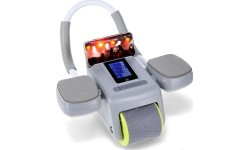KA08 GRAY AB WHEEL FOR EXERCISING ABS MUSCLES HMS