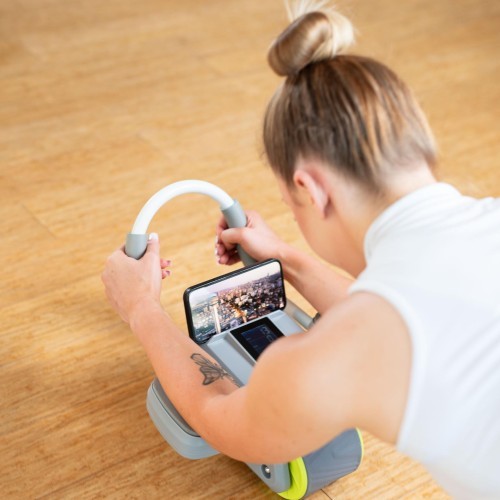 KA08 GRAY AB WHEEL FOR EXERCISING ABS MUSCLES HMS