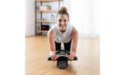 KA10 BLACK AB WHEEL FOR EXERCISING ABS MUSCLES HMS