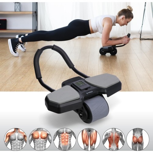 KA10 BLACK AB WHEEL FOR EXERCISING ABS MUSCLES HMS