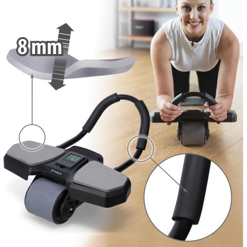 KA10 BLACK AB WHEEL FOR EXERCISING ABS MUSCLES HMS