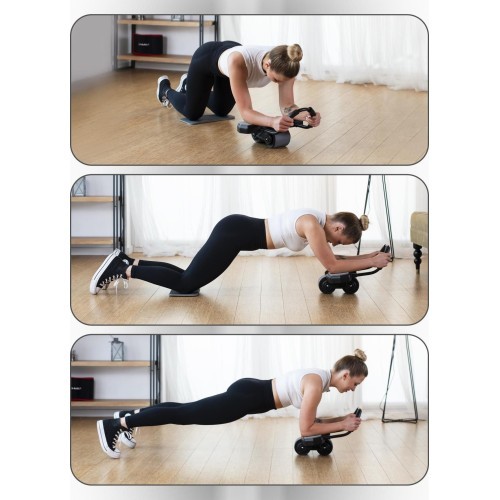 KA10 BLACK AB WHEEL FOR EXERCISING ABS MUSCLES HMS
