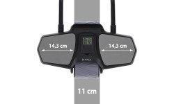 KA10 BLACK AB WHEEL FOR EXERCISING ABS MUSCLES HMS
