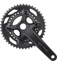 Shimano GRX FC-RX600-10 Front Chainring Set // 172.5 mm, 46-30T // 2x10 speed