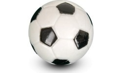Ball for Soccer / Foosball Table, BlackWhite, 31 mm
