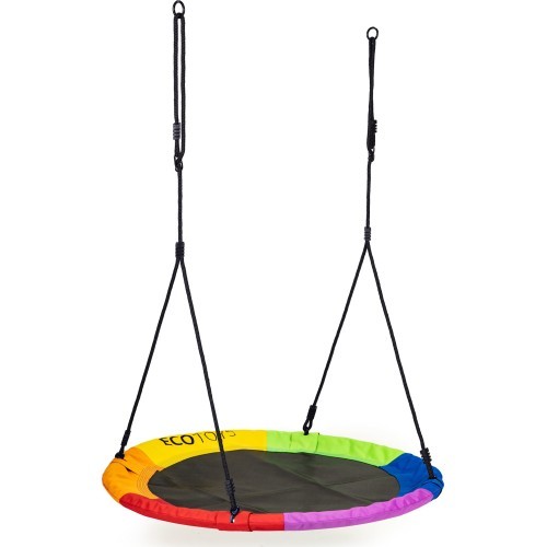 Sodo sūpynės gandro lizdas 100 cm spalvotos ECOTOYS