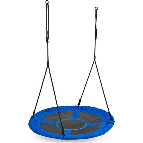 Sodo sūpynės gandro lizdas 100 cm mėlynos ECOTOYS