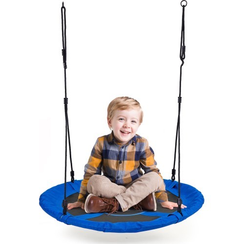 Garden swing stork's nest 100cm blue ECOTOYS