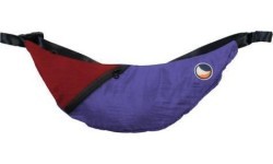 Переработанная сумка через плечо Upcycled, фиолетовая / бордовая