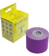 Фиолетовый кинезиотейп Kine-MAX Super Pro Cotton