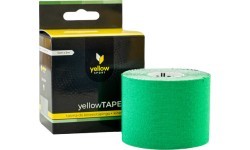 Зелёный кинезио тейп YellowTape