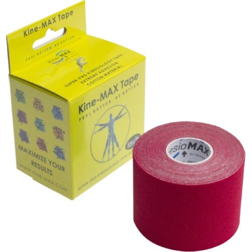 Raudonas kinezioteipas Kine-MAX Super Pro Cotton