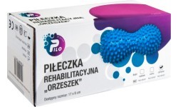 Красный массажный ролик Reha Fund PILO-3018
