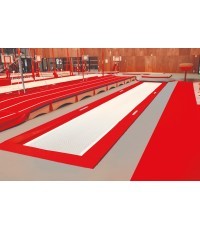 Built-in Acrotramp with chain link - Long Trampoline 18 m with Refill and Sleeving Epcon (*)