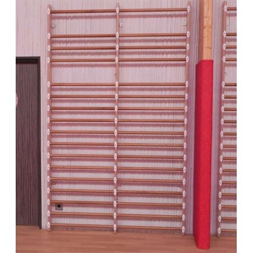 SOLID WOOD WALL BAR - 2 PERSON SET - LENGTH 163 cm (*)