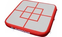3D pripučiamas kvadratinis atsispyrimo modulis - specialus atrama - 95 x 95 x 10 cm