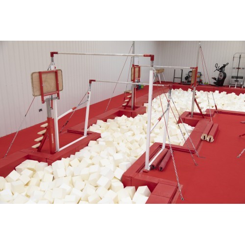 NEW GENERATION SUNKEN LANDING PIT WITH FOAM CUBES (*)