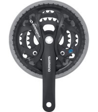 Передний блок звёзд Shimano FC-M361, 3x7/8 ск., 48-38-28T, 175мм