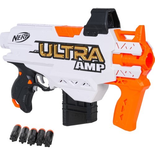 NERF Ultra AMP blasteris su strėlytėmis