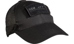 BLACK NET  BASEBALL CAP