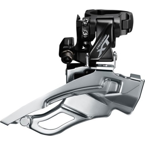 Priekinis perjungiklis Shimano Deore XT Trekking FD-T8000-H // 3x10 speed, Dual Pull, 28.6 / 31.8 / 34.9 mm, 48T