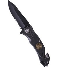 Vienarankis peilis Black „Fire Brigade“