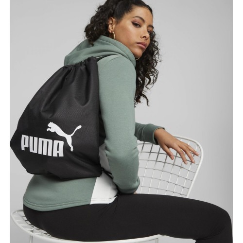 Puma Phase Gym Sack Shoe Bag Black 079944 01