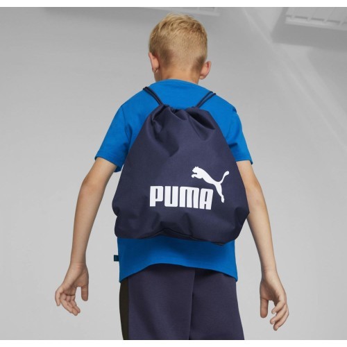 Puma Phase Gym Sack Shoe Bag Navy 079944 02