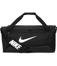 Nike Brasilia M Duff 9.5 Sports Duffel Bag (60L) Black DH7710 010