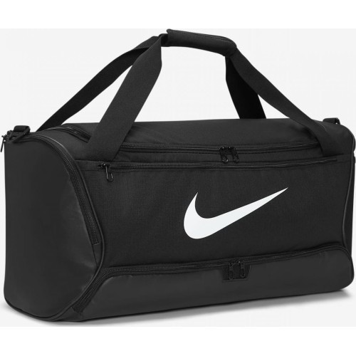 Nike Brasilia M Duff 9.5 Sports Duffel Bag (60L) Black DH7710 010