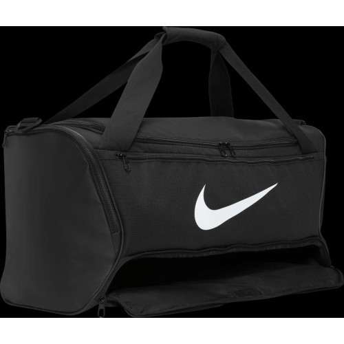 Nike Brasilia M Duff 9.5 Sports Duffel Bag (60L) Black DH7710 010