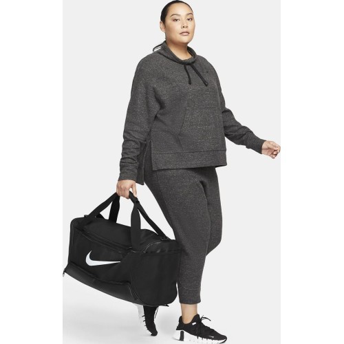 Nike Brasilia M Duff 9.5 Sports Duffel Bag (60L) Black DH7710 010