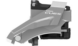 Priekinis pavarų perjungiklis Shimano CUES P-FD-U4000-L // 2x9/10-speed, Double Top Swing, 28.6/31.8/34.9 mm