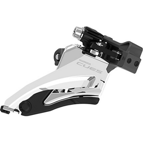 Передний переключатель Shimano CUES P-FD-U6000-M // 2x10/11 скоростей, Double Side Swing, 28.6/31.8/34.9 мм