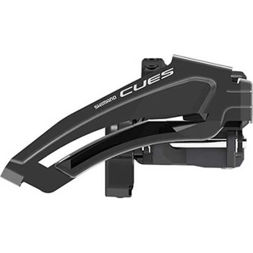 Передний переключатель Shimano CUES P-FD-U8010-L // 2x10/11 скоростей, Double Side Swing, 28.6/31.8/34.9 мм