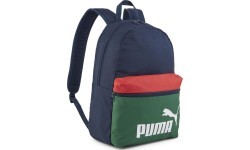 Рюкзак Puma Phase Backpack Colorblock синий зелёный красный 090468 01