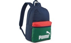 Puma Phase Backpack Colorblock Blue Green Red 090468 01