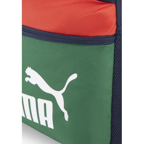 Рюкзак Puma Phase Backpack Colorblock синий зелёный красный 090468 01