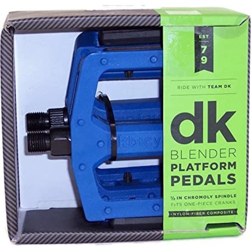 Педали DK BMX, ось 1/2 CR-MO (синие)