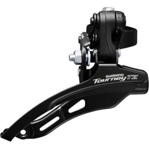 Передний переключатель Shimano Tourney FD-TZ510-DS6, 3x6/7 скоростей, Down Swing, 31.8 мм